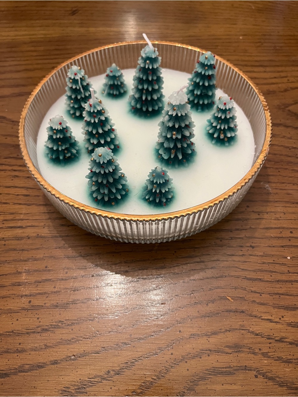 Viral Christmas Tree Candle